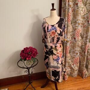 Basler floral skirt and top set NWT